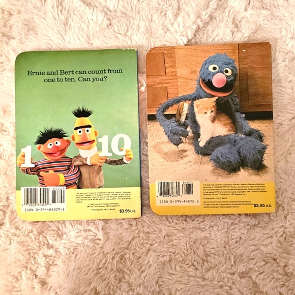 Sesame Street Counting Books Set 1982 - Picture 2 of 2